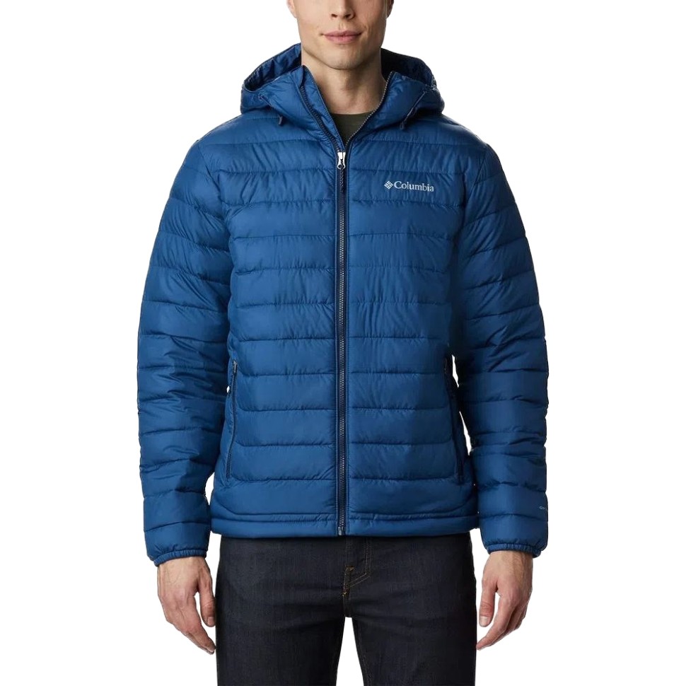 Куртка чоловіча Columbia  Powder Lite Jacket синя 1693931-452 — фото 1