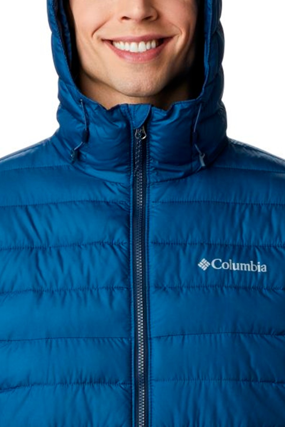 Куртка чоловіча Columbia  Powder Lite Jacket синя 1693931-452 — фото 5