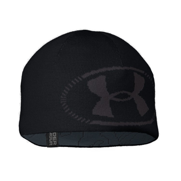 Шапка Under Armour Billboard Reversible Beanie чорна 1356709-002 изображение 1