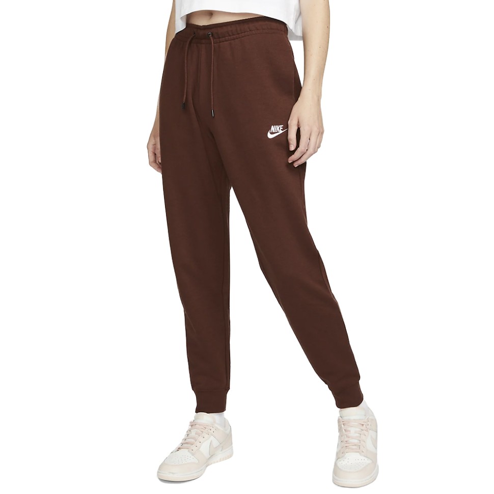 Штани жіночі Nike Sportswear Essential Women's Fleece Pants бежеві BV4095-273  — фото 1
