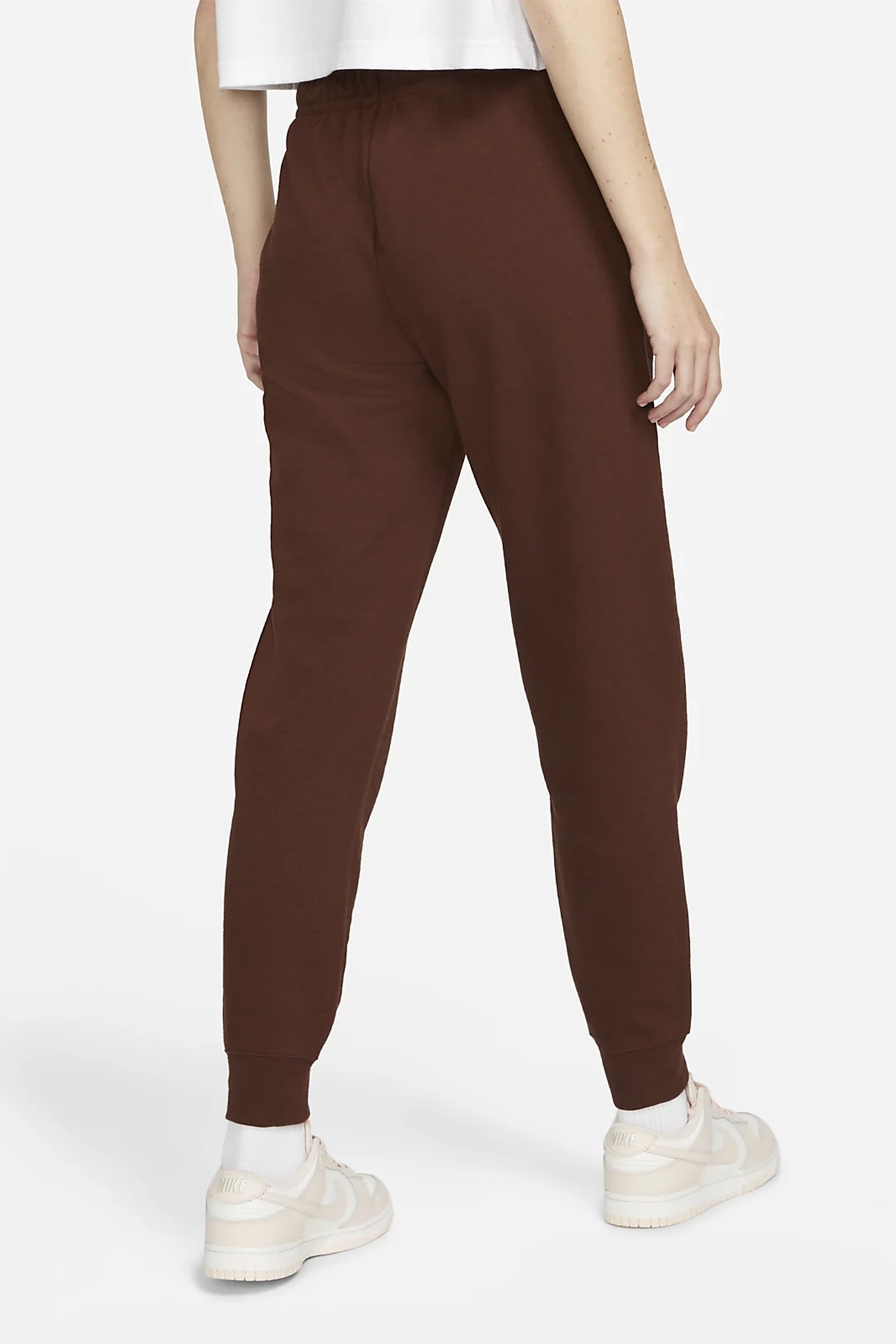 Брюки женские Nike Sportswear Essential Women's Fleece Pants бежевые BV4095-273 изображение 3