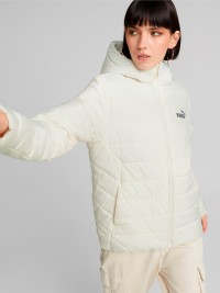 Куртка жіноча Puma ESS Padded Jacket бежева 84894065 изображение 2