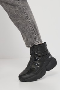 Полуботинки женские Fila VIRGINIA ZIP PUFFY WNTR W черные 111208-99 изображение 2