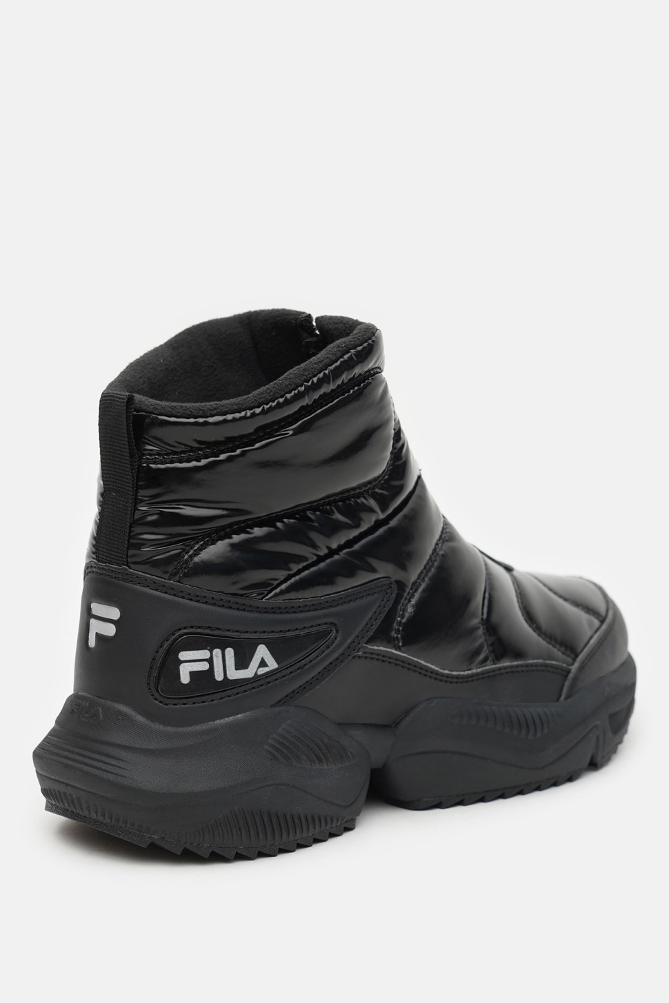 Напівчоботи жіночі Fila VIRGINIA ZIP PUFFY WNTR W чорні 111208-99 — фото 4