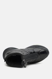 Полуботинки женские Fila VIRGINIA ZIP PUFFY WNTR W черные 111208-99 изображение 5
