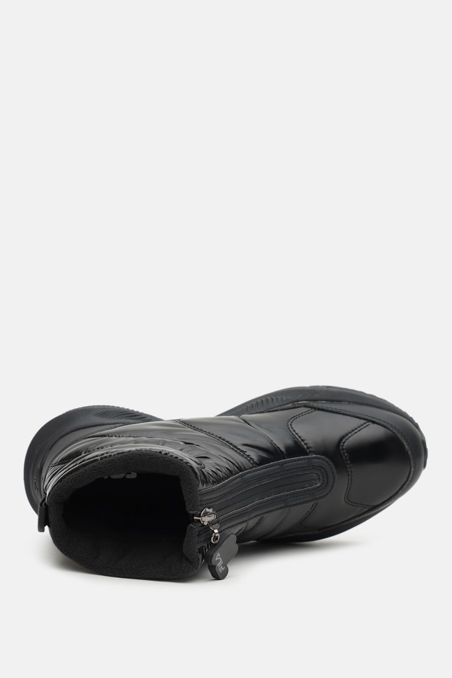 Полуботинки женские Fila VIRGINIA ZIP PUFFY WNTR W черные 111208-99 изображение 5