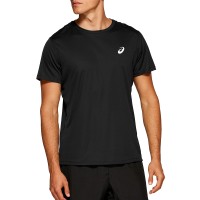 Футболка чоловіча Asics CORE SS TOP чорна 2011C341-001 изображение 1