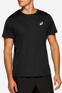 Футболка чоловіча Asics CORE SS TOP чорна 2011C341-001 изображение 2