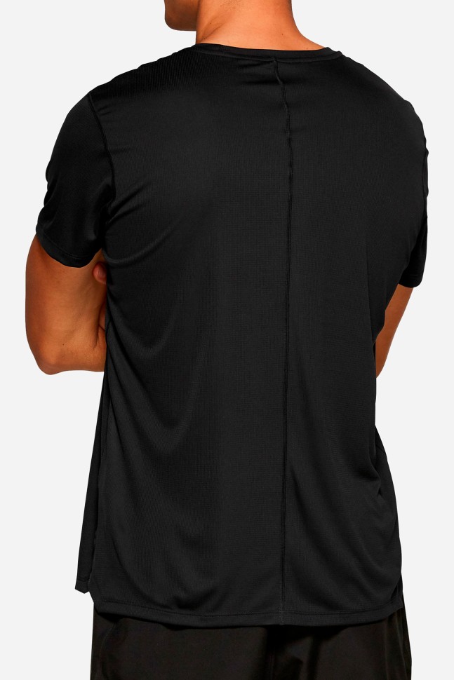 Футболка чоловіча Asics CORE SS TOP чорна 2011C341-001 изображение 6