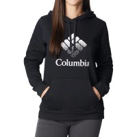 Джемпер женский Columbia Trek™ Graphic Hoodie черный 1959881-015 изображение 1