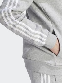 Толстовка мужская Adidas M 3S FL FZ HD   IJ6479 изображение 7