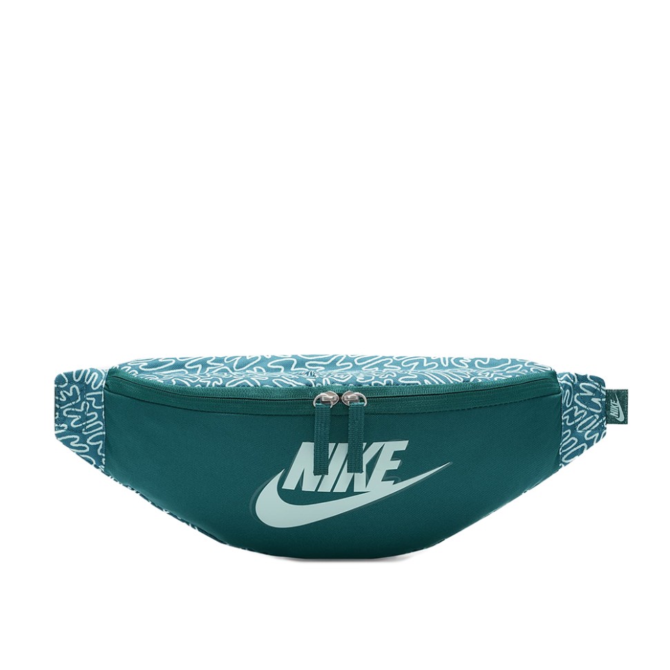 Сумка Nike NK HERITAGE WAISTPCK- SCRIBBLE бірюзова FB2847-381 — фото 1