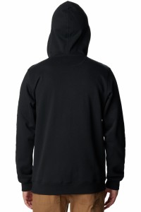 Толстовка чоловіча Columbia  Logo Fleece FZ чорна 1889161-012 изображение 4