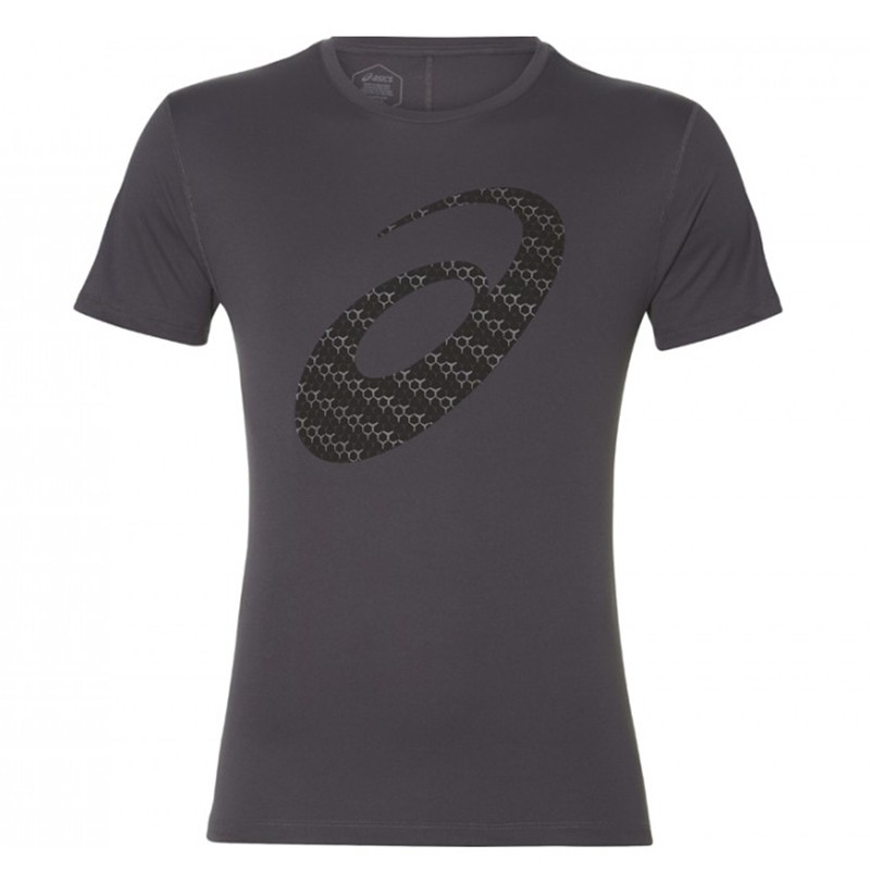 Футболка мужская Asics Silver Graphic Ss Top 3 серая 2011A328-020 — Sport City Футболка мужская Asics Silver Graphic Ss Top 3 серая 2011A328-020