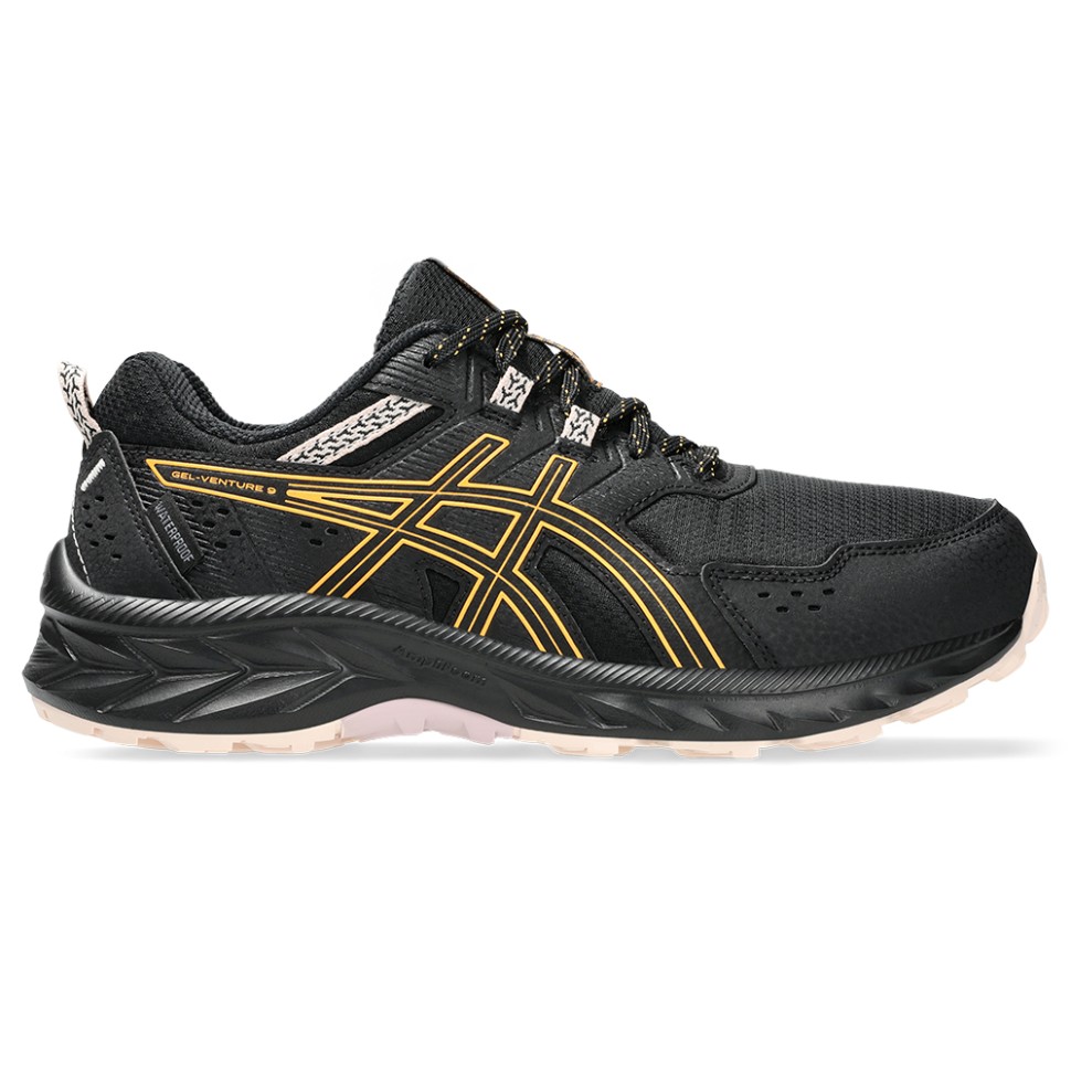 Кросівки жіночі Asics GEL-VENTURE 9 WATERPROOF чорні 1012B519-004 — фото 1