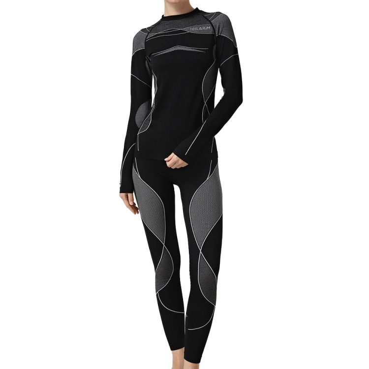 Термобелье женское Larum Arcticwrap черное 522504-010 изображение 1