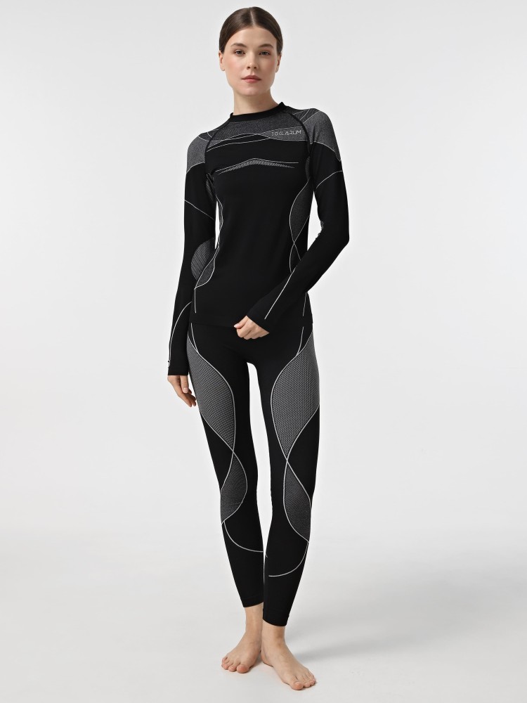 Термобелье женское Larum Arcticwrap черное 522504-010 изображение 3