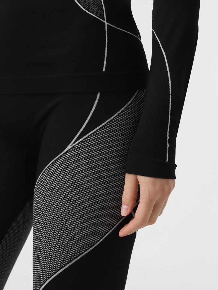 Термобелье женское Larum Arcticwrap черное 522504-010 изображение 6