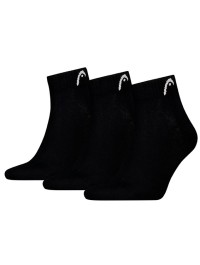 Шкарпетки чоловічі HEAD ALL SPORTS TRAINING QUARTER чорні 701229017001 изображение 3