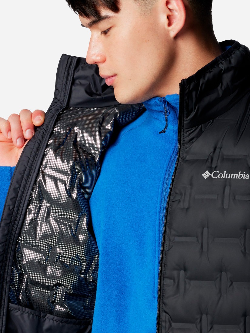 Жилет мужской Columbia Delta Ridge™ II Down Vest черный 2086261-010 изображение 6