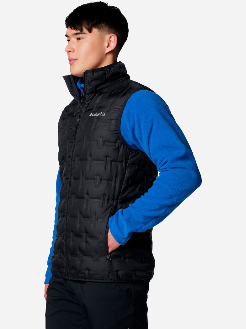 Жилет чоловічий Columbia Delta Ridge™ II Down Vest чорний 2086261-010 — фото 3