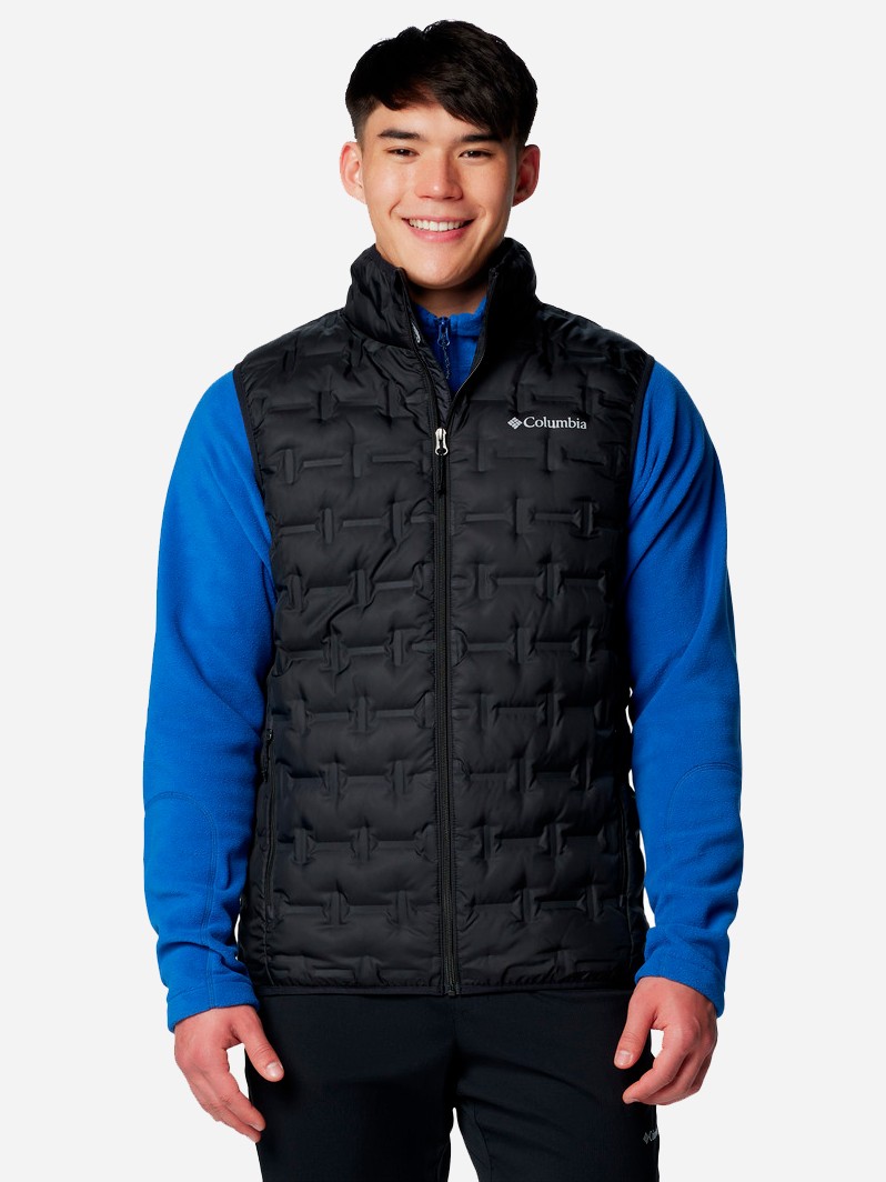 Жилет чоловічий Columbia Delta Ridge™ II Down Vest чорний 2086261-010 изображение 2