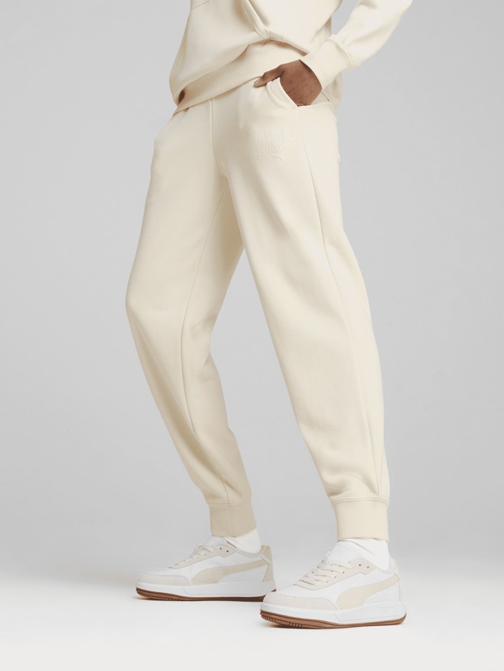 Брюки женские Puma PUMA CLASS Sweatpants бежевые 68503787 изображение 2