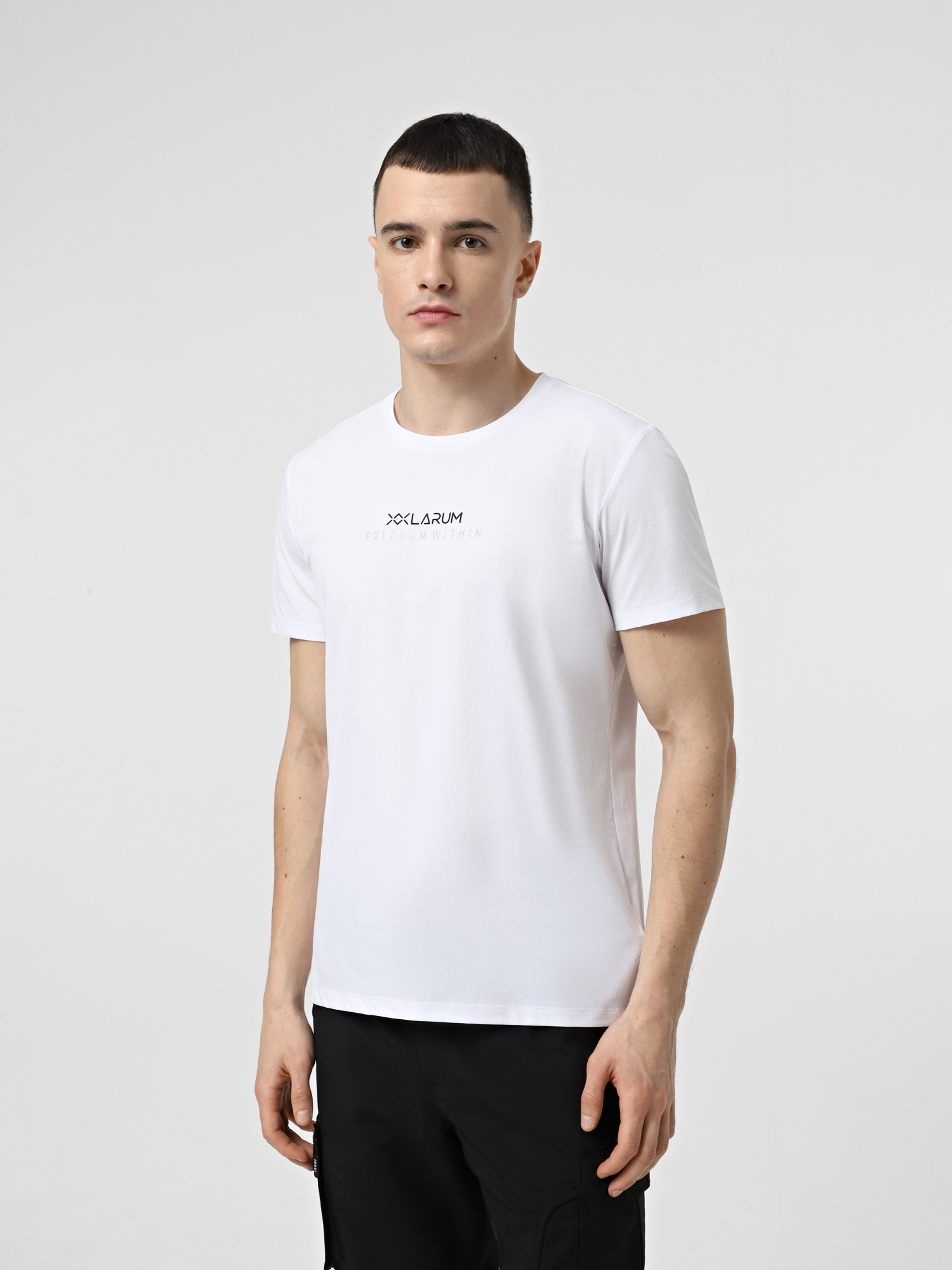 Футболка чоловіча Larum Drake біла 102511-100 изображение 2