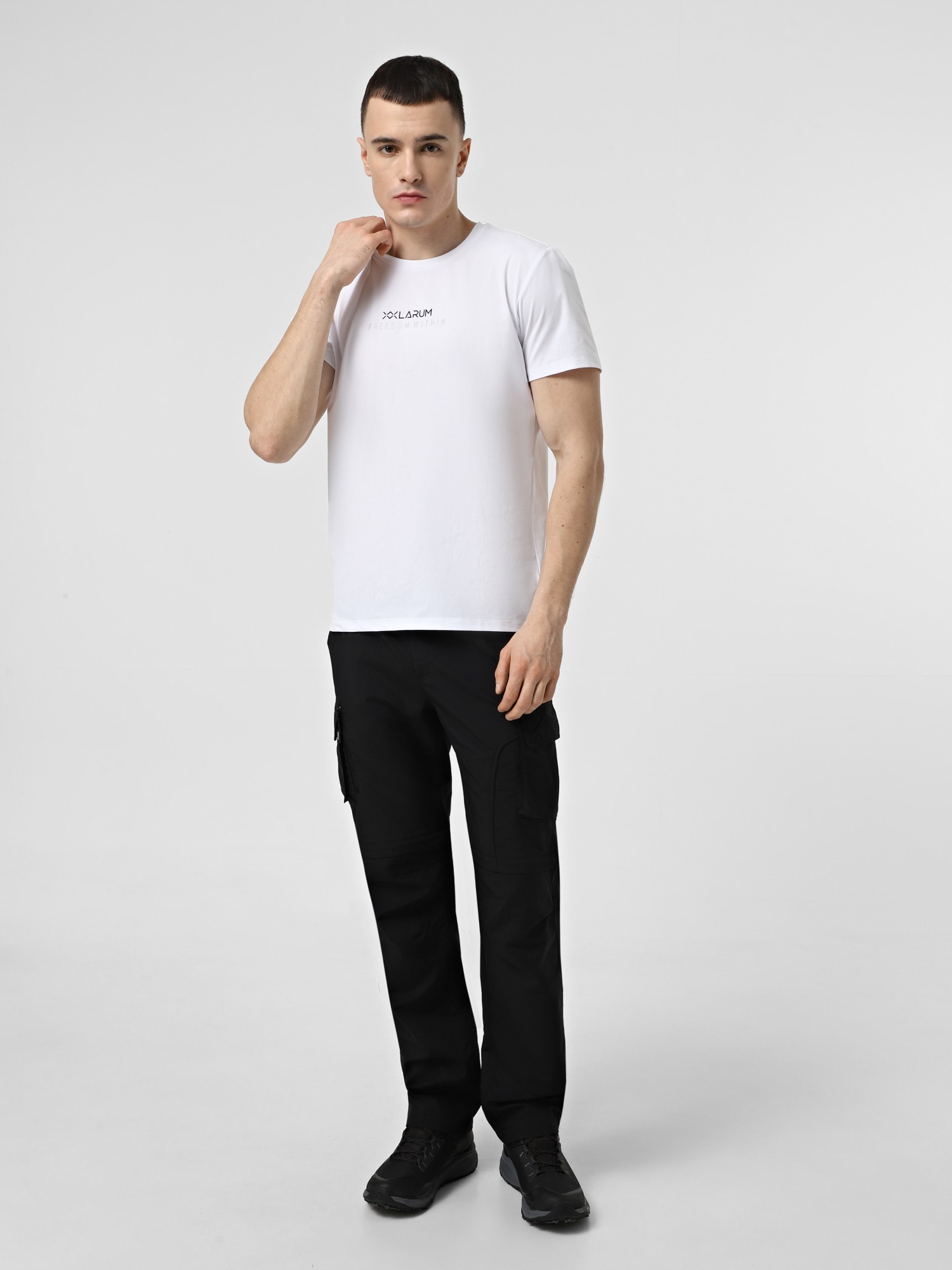 Футболка чоловіча Larum Drake біла 102511-100 изображение 3