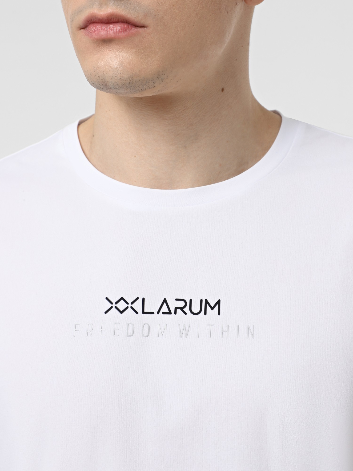 Футболка чоловіча Larum Drake біла 102511-100 изображение 5