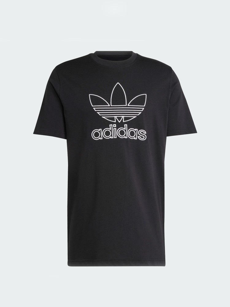 Футболка чоловіча Adidas OUTL TREF TEE чорна JP1088 изображение 7