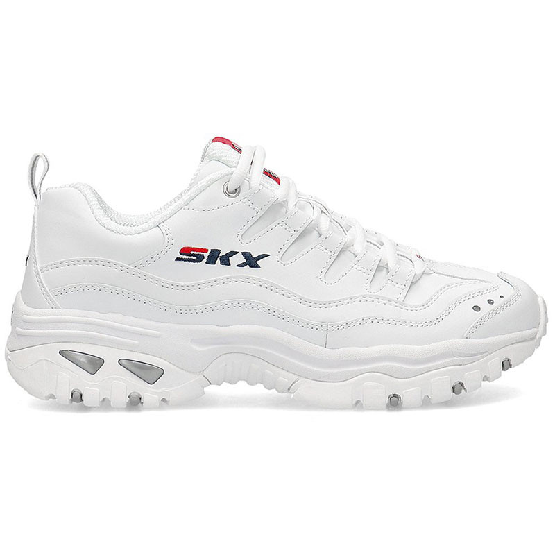 Кросівки чоловічі Skechers SportCas білі 51829-WML изображение 1
