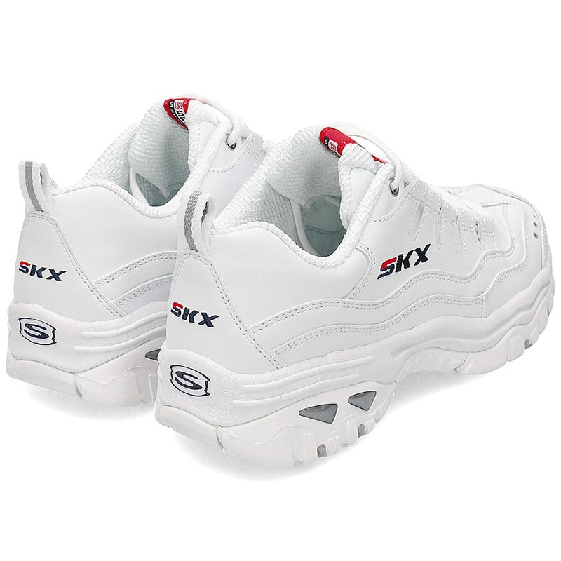 Кросівки чоловічі Skechers SportCas білі 51829-WML изображение 4