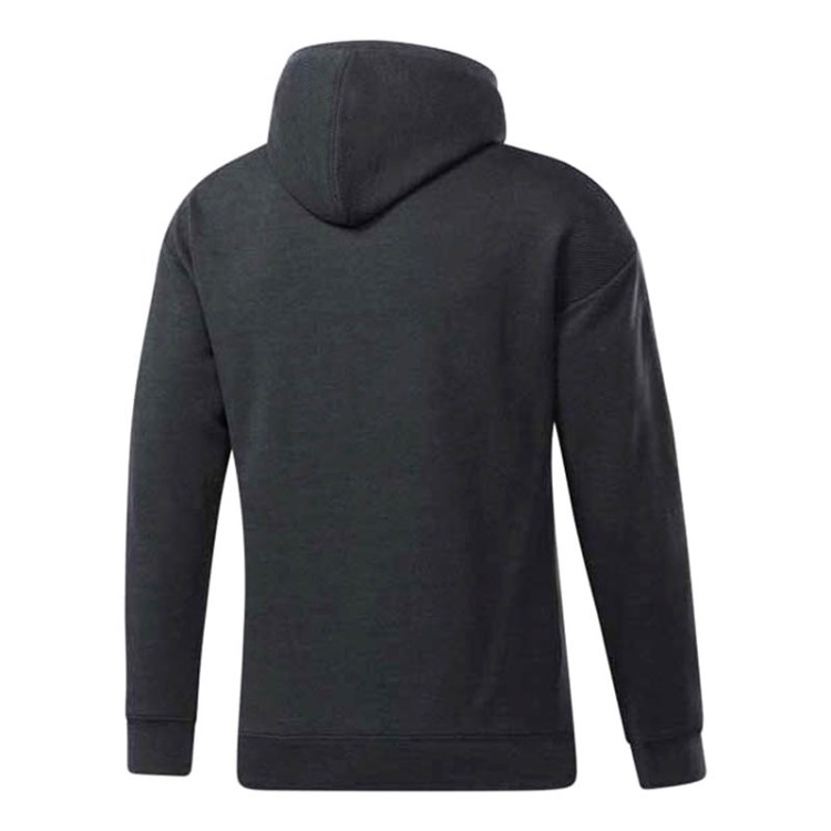 Толстовка мужская Reebok Training Essentials Mélange черная FU3224 изображение 2