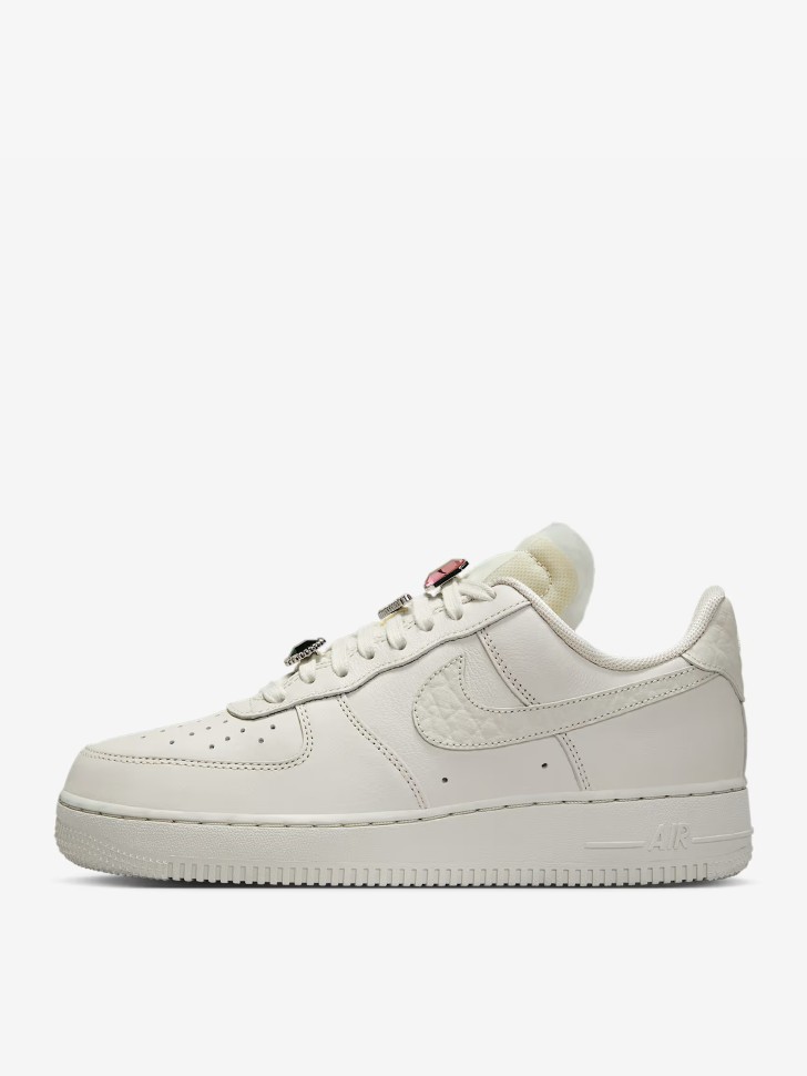 Кроссовки женские Nike WMNS NIKE AIR FORCE 1 LO PRM бежевые DN5463-001 изображение 5