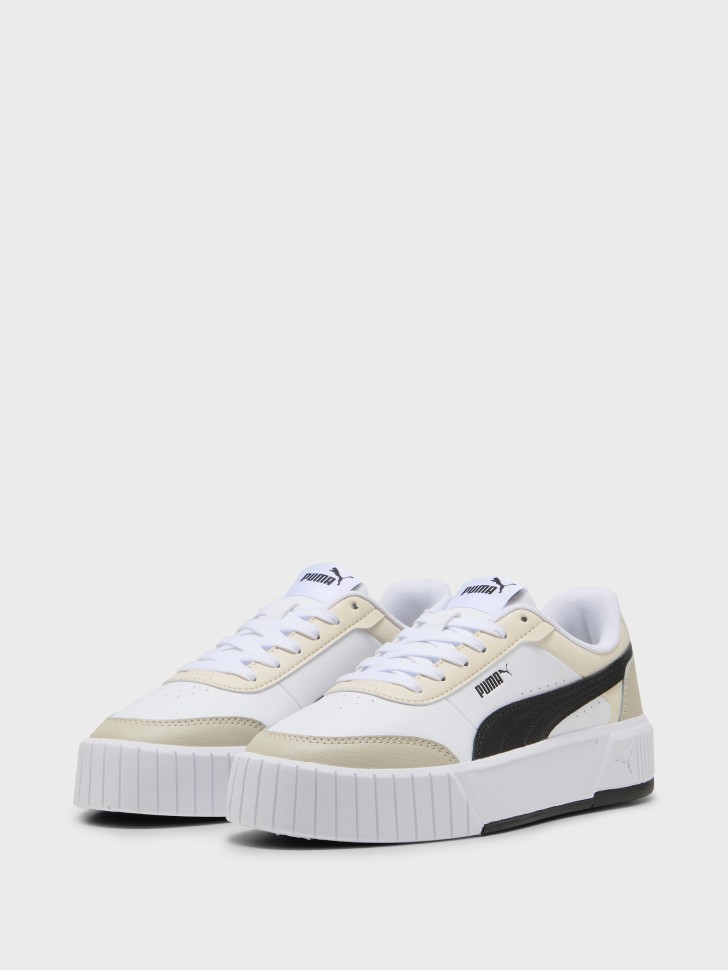 Кроссовки женские Puma Carina Mia белые 40263709 изображение 3