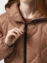 Куртка жіноча Evoids Vivia коричнева 272511-200  изображение 4