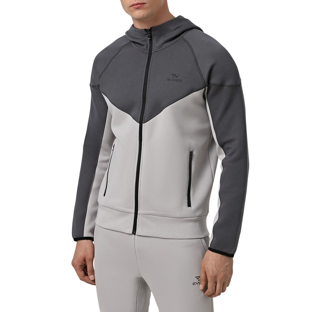 Толстовка мужская Evoids Damien серая 312502-011
