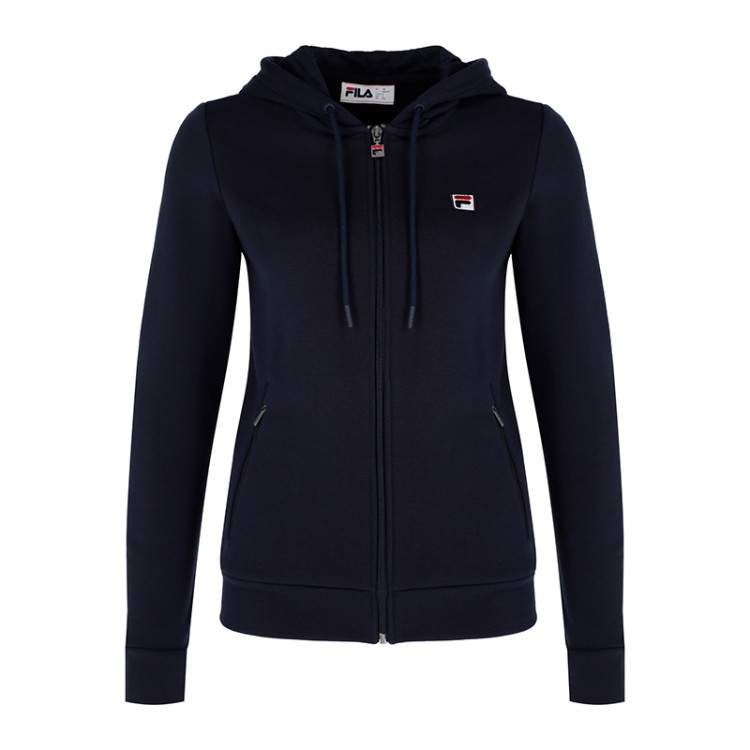Толстовка жіноча Fila темно-синя 107877-Z4 изображение 1