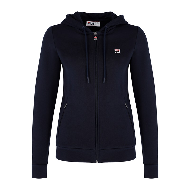 Толстовка жіноча Fila темно-синя 107877-Z4 — фото 1