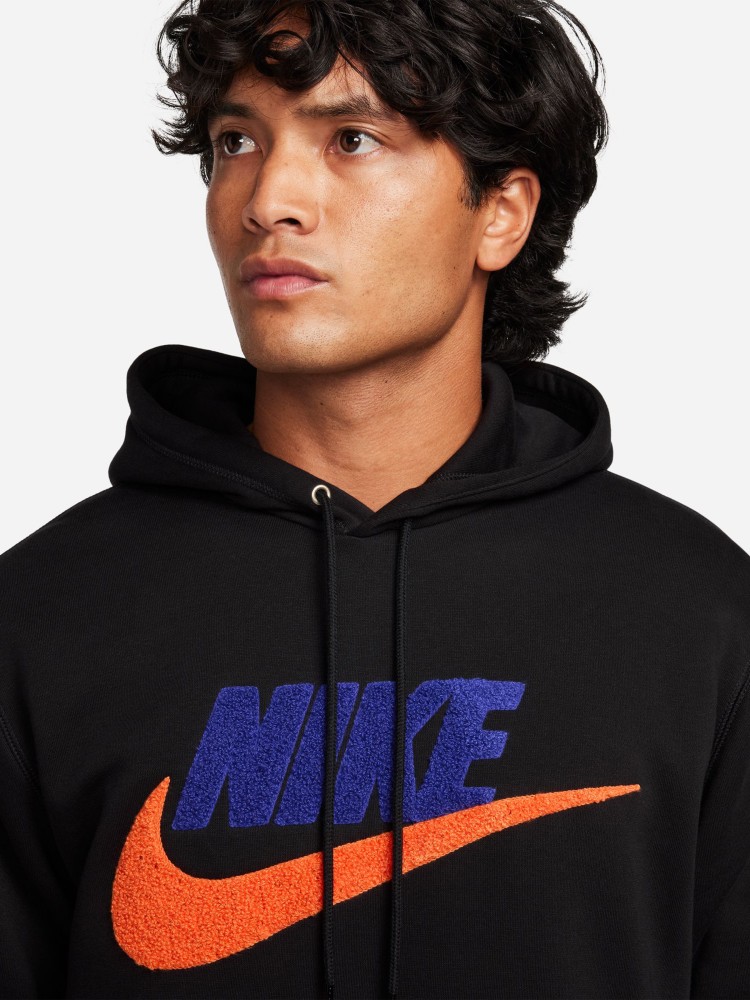 Толстовка мужская Nike M NK CLUB BB PO CHNL FTRA черная FN3104-010 изображение 4