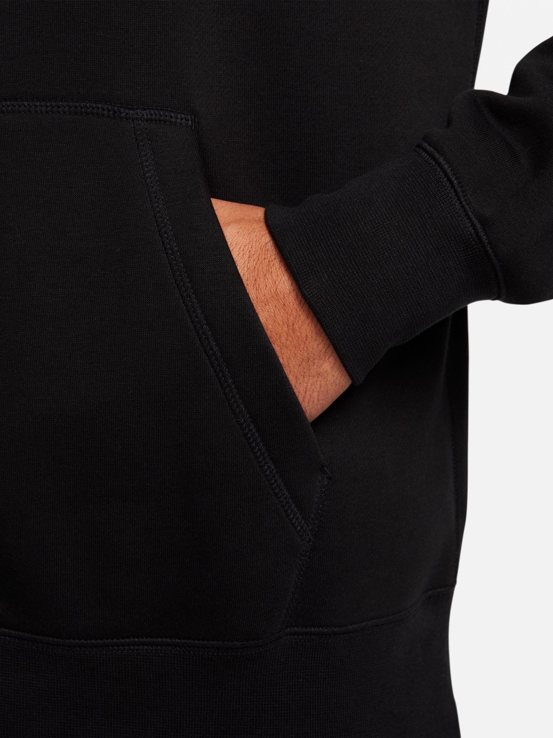 Толстовка чоловіча Nike M NK CLUB BB PO CHNL FTRA чорна FN3104-010 изображение 5