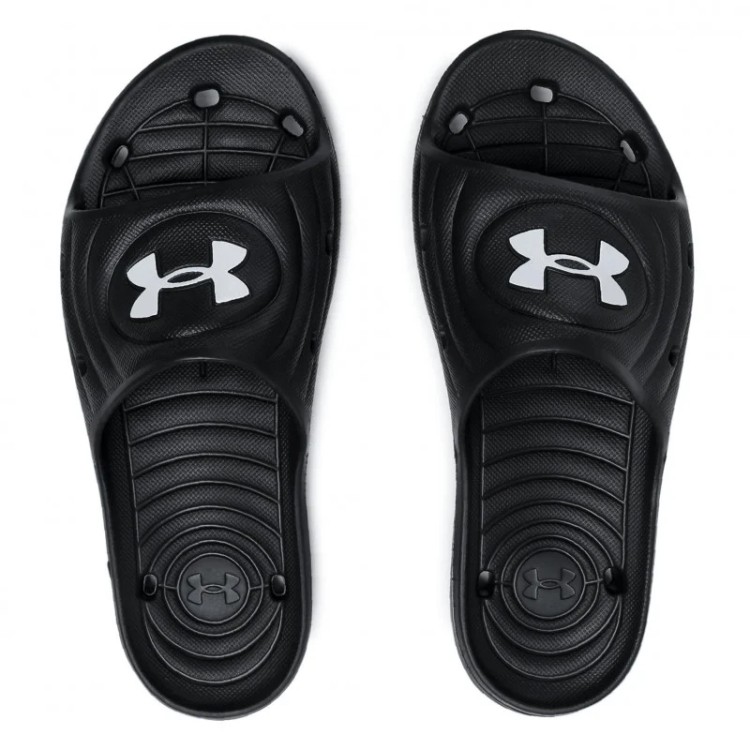 Пляжне взуття чоловіче Under Armour UA Locker IV SL чорне 3023758-001 изображение 3