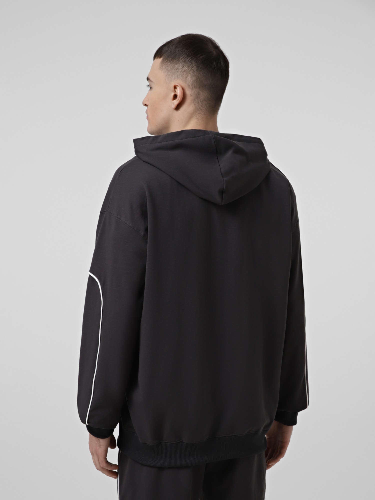 Толстовка чоловіча Radder Mirexa темно-сіра 442623-020 изображение 3