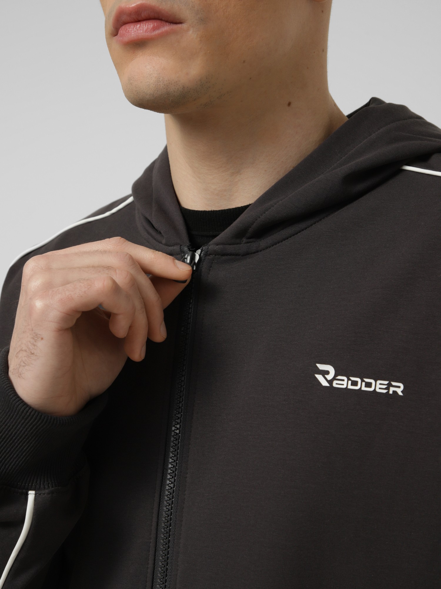 Толстовка чоловіча Radder Mirexa темно-сіра 442623-020 изображение 4