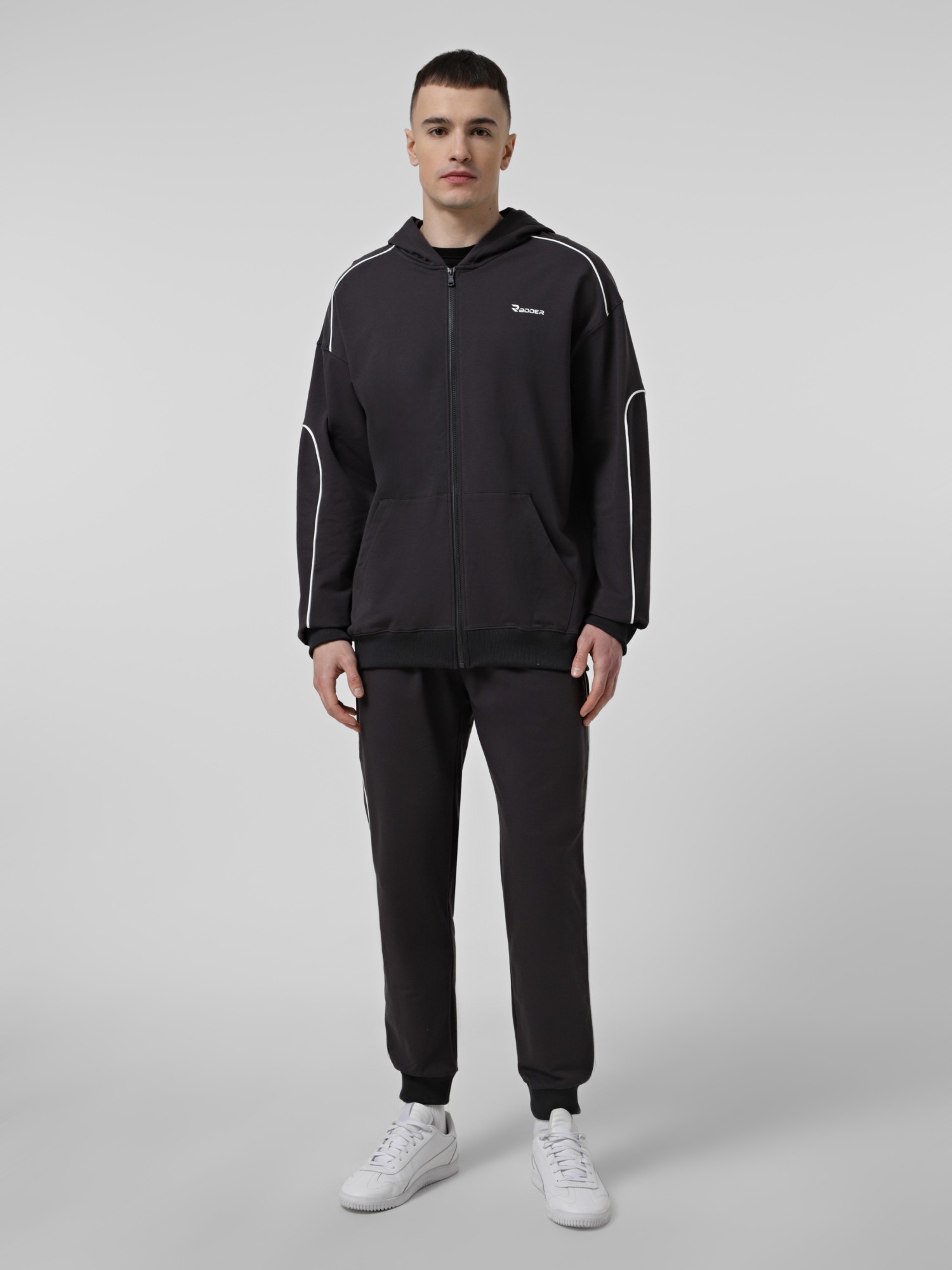 Толстовка чоловіча Radder Mirexa темно-сіра 442623-020 изображение 6