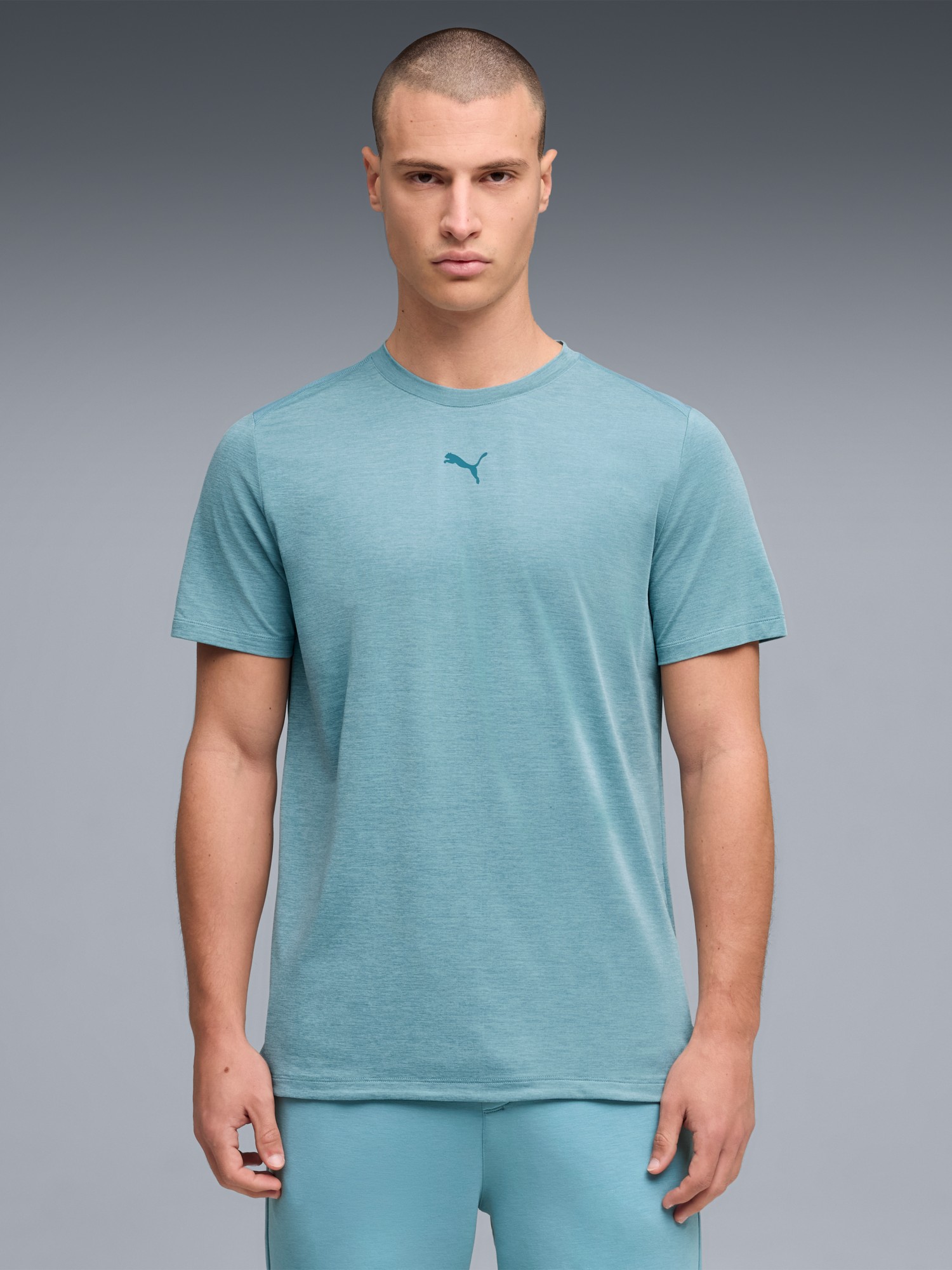Футболка чоловіча Puma M CLOUDSPUN TEE бірюзова 52759346 изображение 2