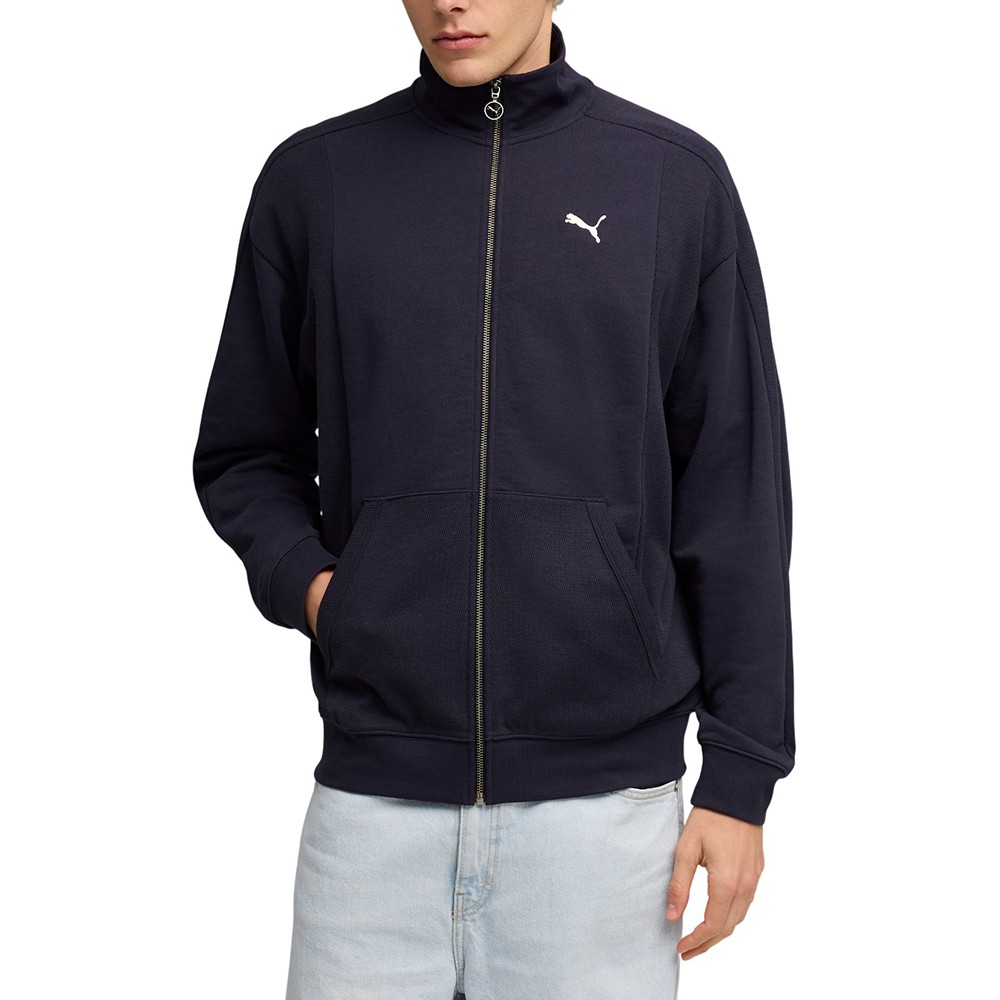 Толстовка мужская Puma CLASS Relaxed Pinnacle Track Jacket TR темно-синяя 69207116