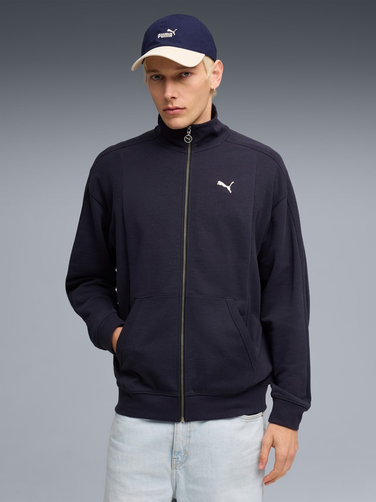 Толстовка чоловіча Puma CLASS Relaxed Pinnacle Track Jacket TR темно-синя 69207116 изображение 2