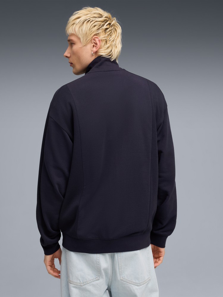 Толстовка чоловіча Puma CLASS Relaxed Pinnacle Track Jacket TR темно-синя 69207116 изображение 3